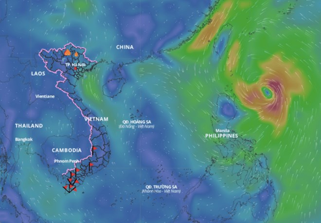 Biển Đông có đón bão, áp thấp nhiệt đới 10 ngày tới không?
