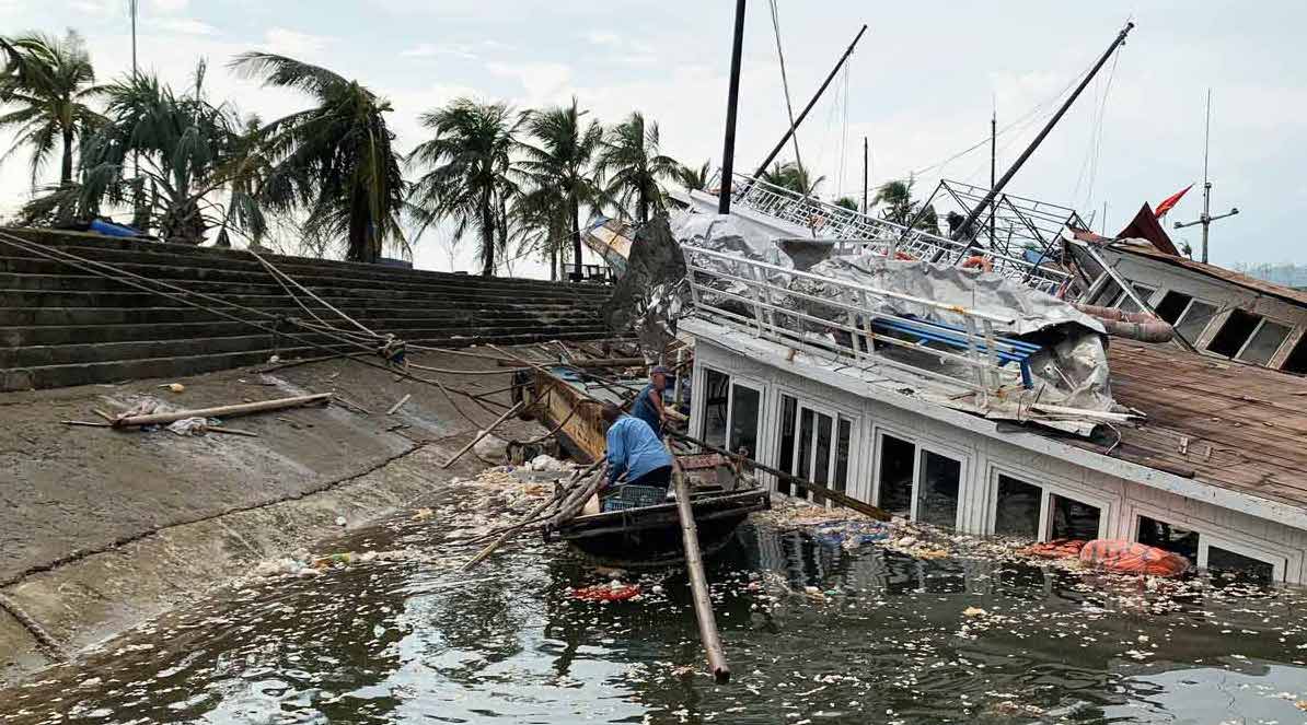 Hiện, Ban Quản lý vịnh Hạ Long, chính quyền TP Hạ Long và nhiều hãng tàu, cơ sở du lịch đã tổ chức nhiều đợt ra quân làm sạch bờ biển nhưng rác vẫn tiếp tục trôi dạt vào bờ sau mỗi đợt thủy triều.